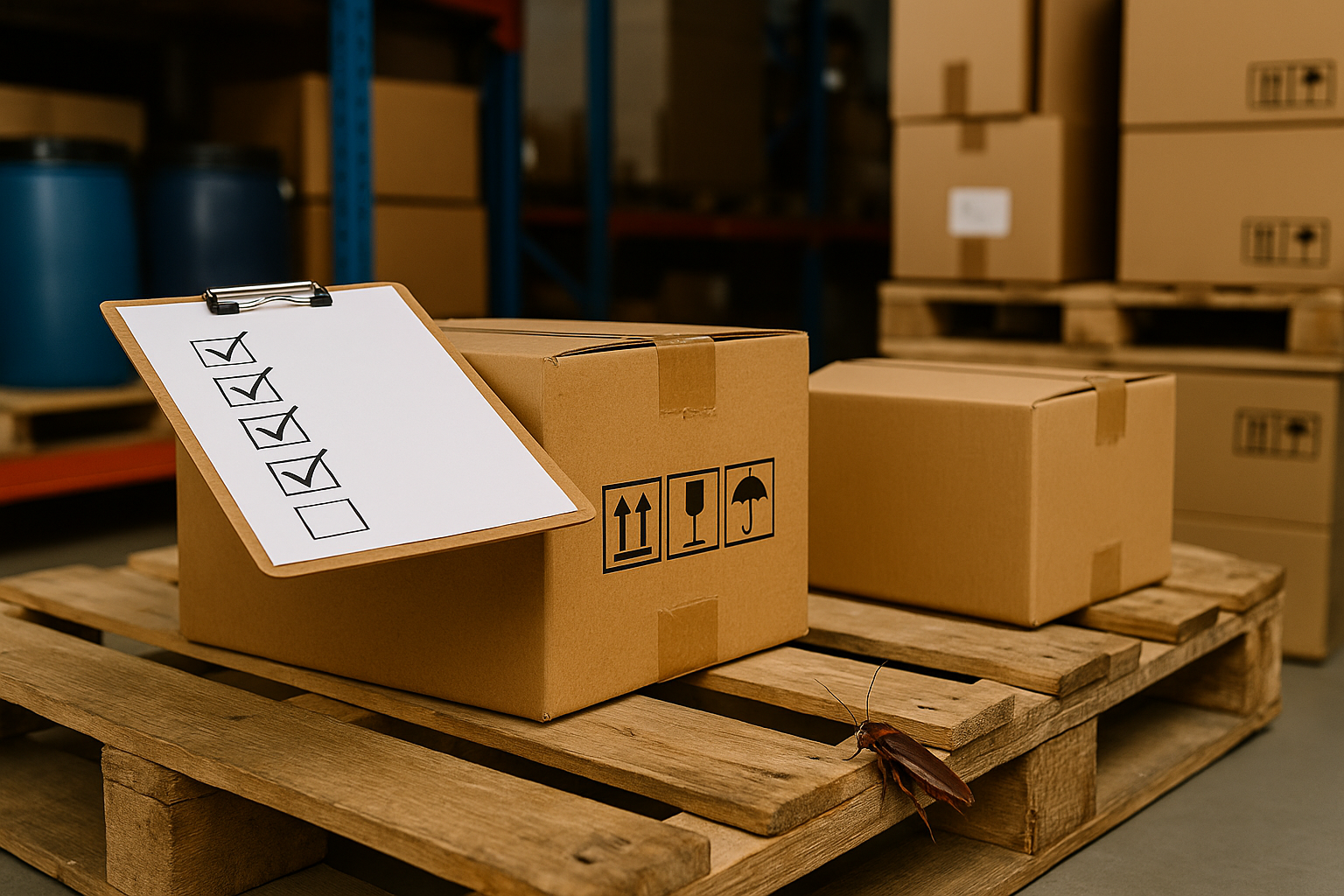 Verpackung & Logistik: Die unterschätzte Einschleppquelle für Schädlinge