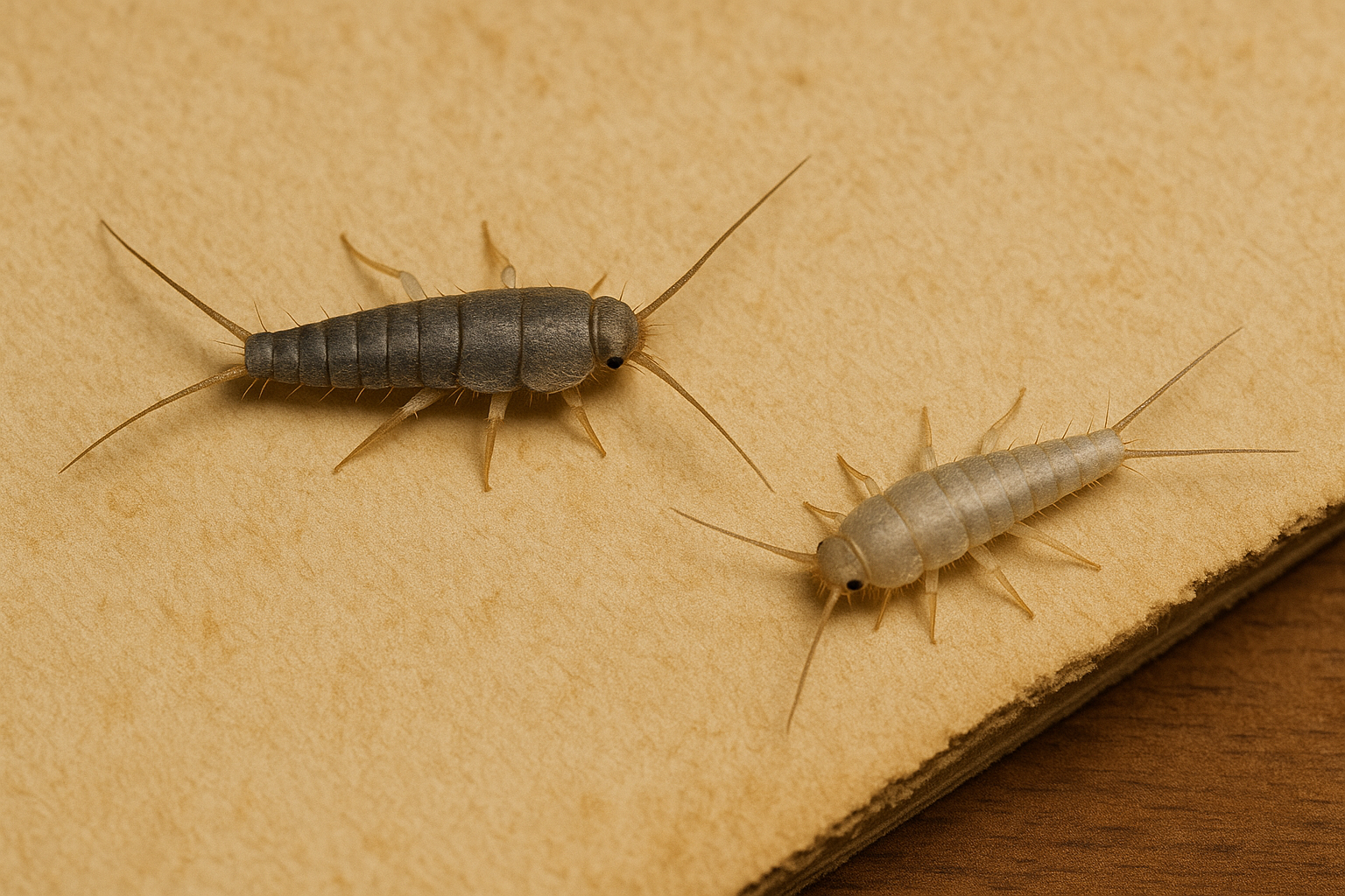 Silberfischchen und Papierfischchen