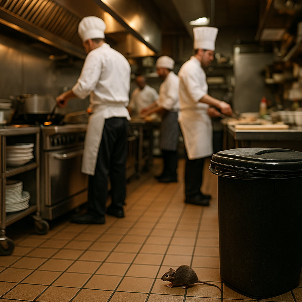 Schädlinge im Restaurant 