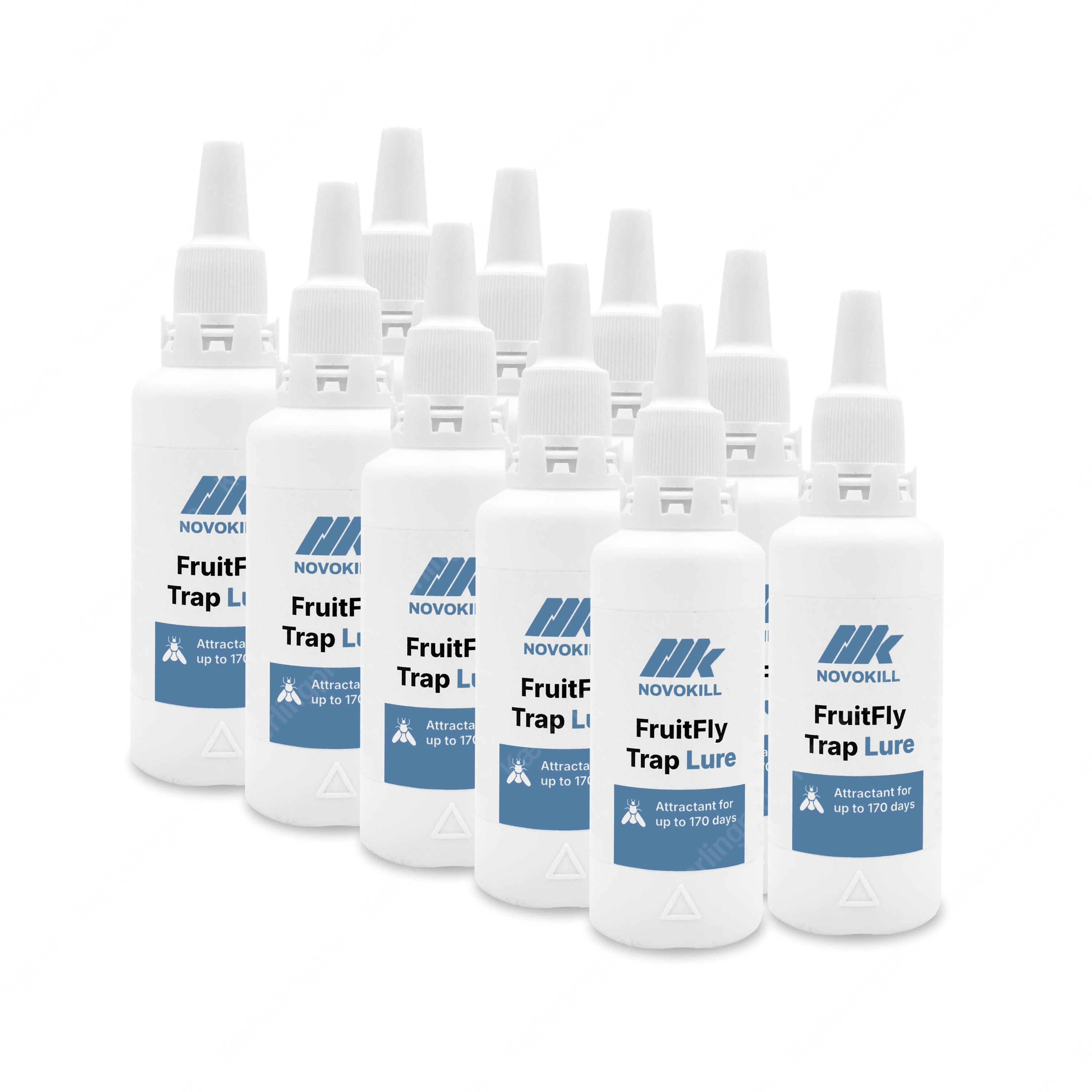 nk Atrayente para moscas de la fruta – 10x 100 ml para un control efectivo de plagas