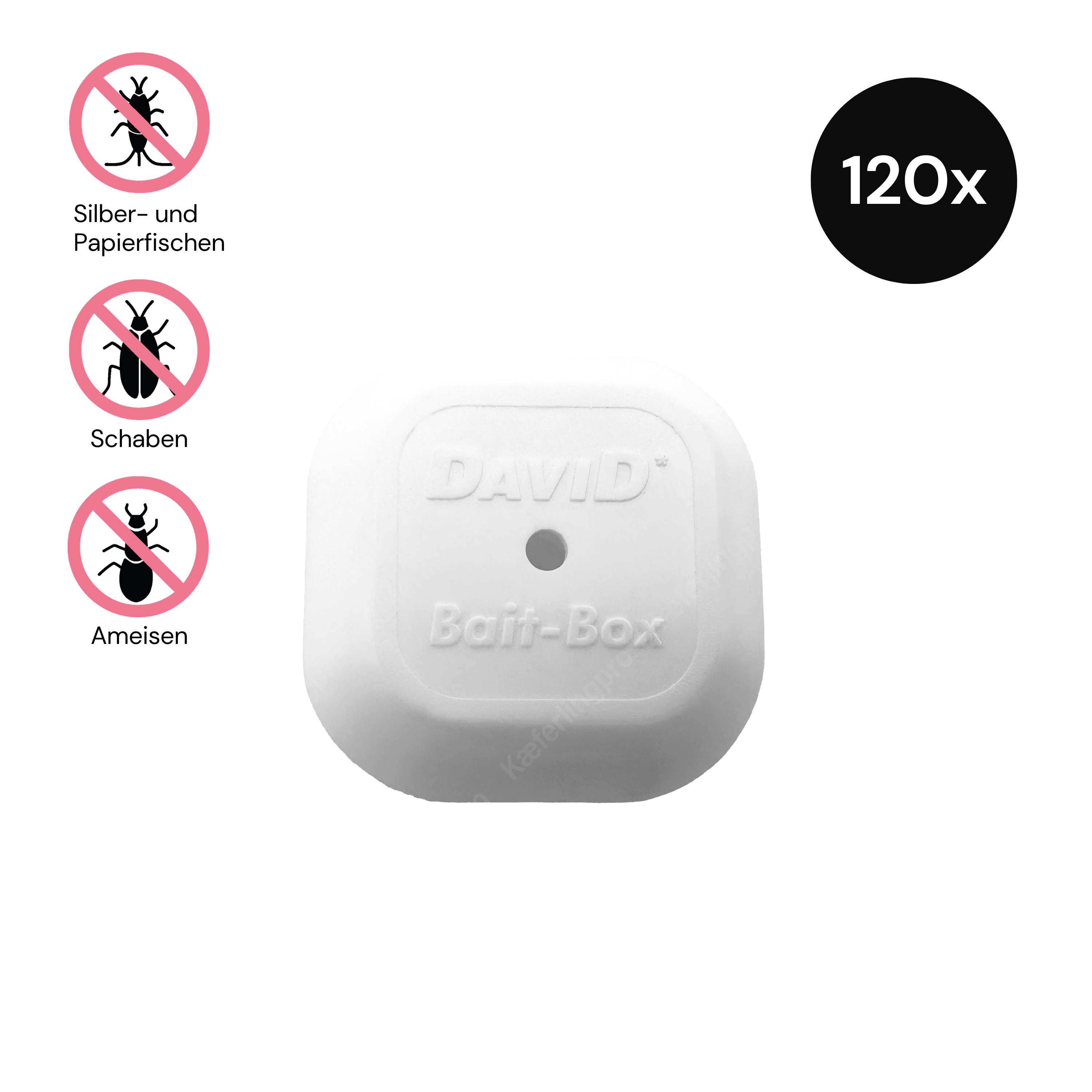 David® Leerköderdose en blanco para Gel