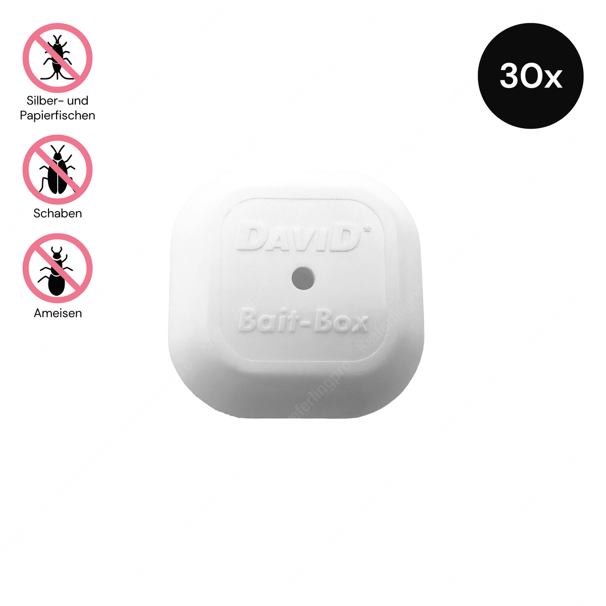 David® Leerköderdose en blanco para Gel