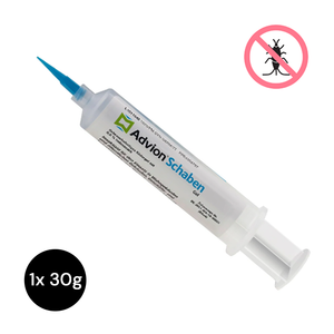 Advion Schabengel – 30 g Kartusche mit Indoxacarb zur gezielten Bekämpfung von Schaben, Silberfischchen und Papierfischchen in sensiblen Bereichen