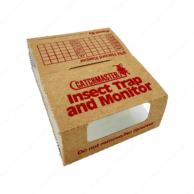 Catchmaster 288i Insektenfalle – ungiftige Monitorfalle aus Karton mit Leimboden zur Befallskontrolle von Schaben, Silberfischchen und anderen kriechenden Insekten. Ideal für Küchen, Gastronomie, Hotels, Lager und Lebensmittelbetriebe.