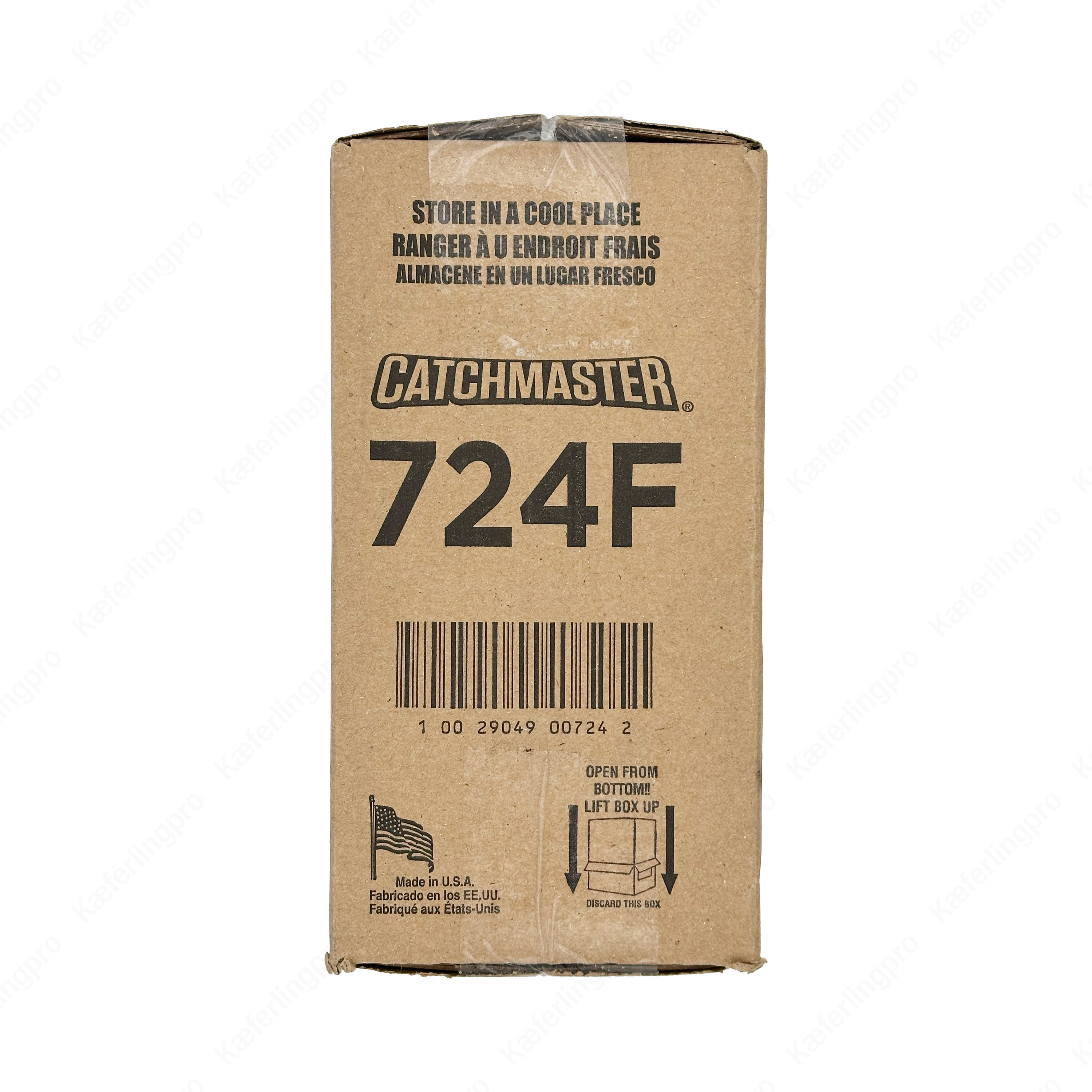 Catchmaster 724F Karton – Vorratskarton mit 24 Packungen à 4 Monitorfallen. Ungiftige Crawling Pest & Insect Traps zur Befallskontrolle von Schaben, Ameisen und kriechenden Insekten. Ideal für Hotels, Gastronomie, Küchen, Lager und Lebensmittelbetriebe.