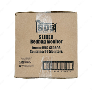 Der Catchmaster BDS Slider Bedbug Monitor (96 Stück) ist eine bewährte Lösung zur diskreten und effektiven Erkennung von Bettwanzen. Dank des flachen Designs lässt sich die Falle leicht unter Betten, Möbeln oder Teppichkanten platzieren, ohne aufzufallen. Sie ist ungiftig, sicher im Einsatz und ideal für Hotels, Wohnanlagen oder Schädlingsbekämpfer. Der Karton enthält 96 hochwertige Monitore für die professionelle Befallsüberwachung.