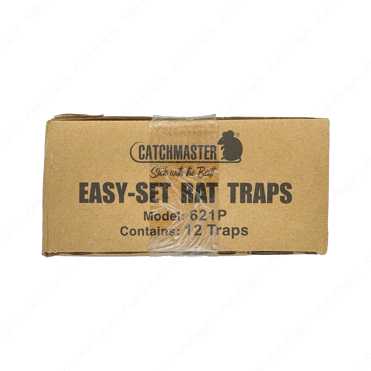 Mit den Catchmaster Easy-Set Rattenfallen im praktischen 12er-Set erhalten Sie ein professionelles Werkzeug für die wirksame Rattenbekämpfung. Die Schlagfallen zeichnen sich durch hohe Schlagkraft, einfache Handhabung und langlebige Verarbeitung aus. Dank wiederverwendbarem Design sind sie ideal für den regelmäßigen Einsatz in Kellern, Betrieben, Garagen oder Lagerräumen. Eine sichere, schnelle und saubere Lösung für Schädlingsbekämpfer und private Anwender.