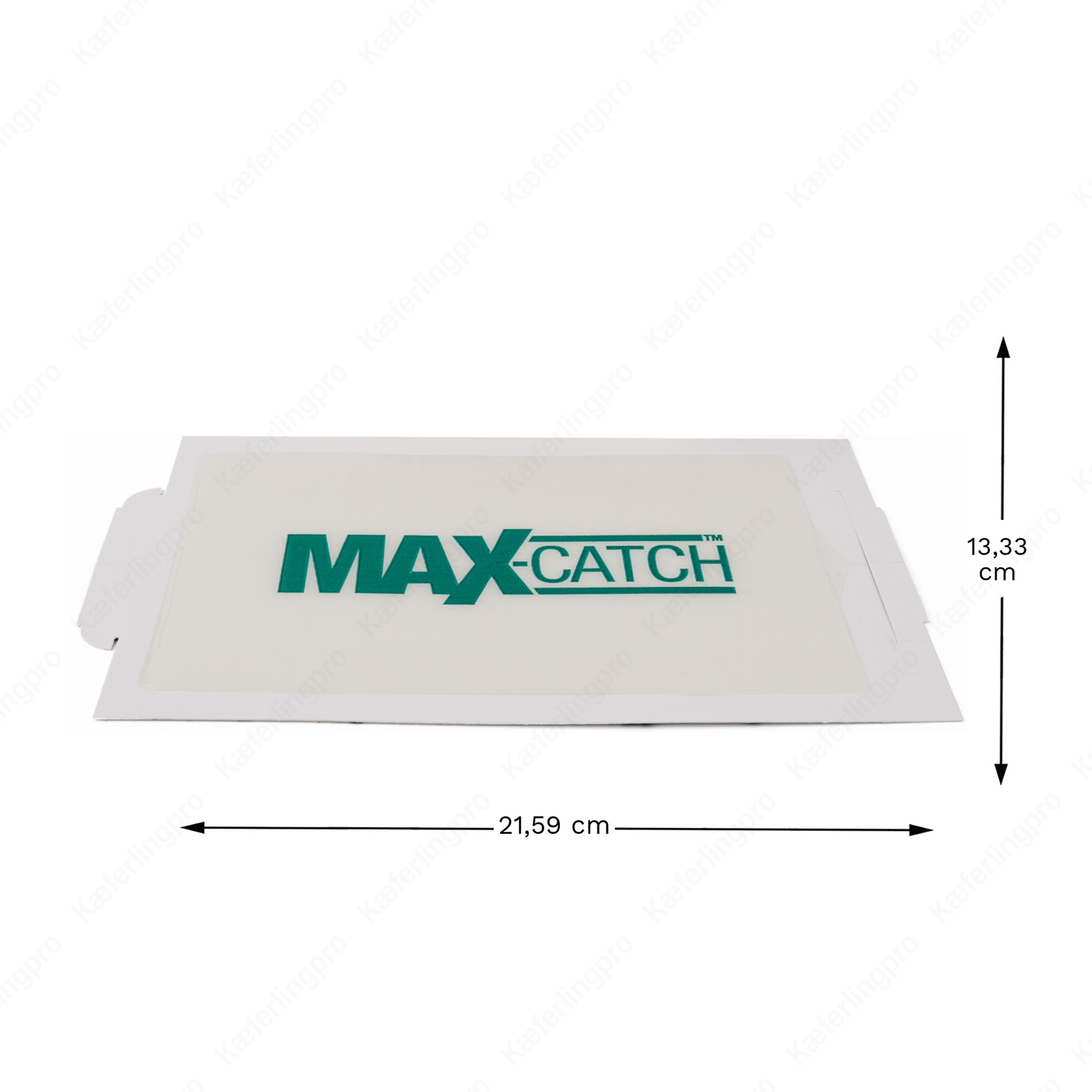 Die Max-Catch Klebefalle (21,59 x 13,33 cm) bietet eine extra große, hochwirksame Fangfläche für Mäuse, Ratten und kriechende Insekten. Völlig giftfrei, HACCP-konform und damit ideal für den Einsatz in Küche, Gastronomie, Lager und sensiblen Bereichen. Die starke Klebeschicht sorgt für zuverlässige Ergebnisse über lange Zeit. Einzeln nutzbar oder in Köderstationen einsetzbar – eine sichere, hygienische Lösung zur effektiven Schädlingsbekämpfung.