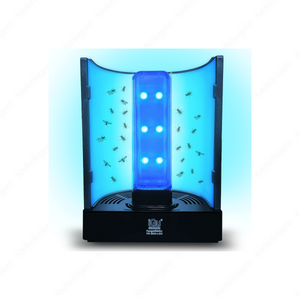 Fliegenfänger 3003 LED – UV-Insektenvernichter mit Fangfolie, 8er-Set
