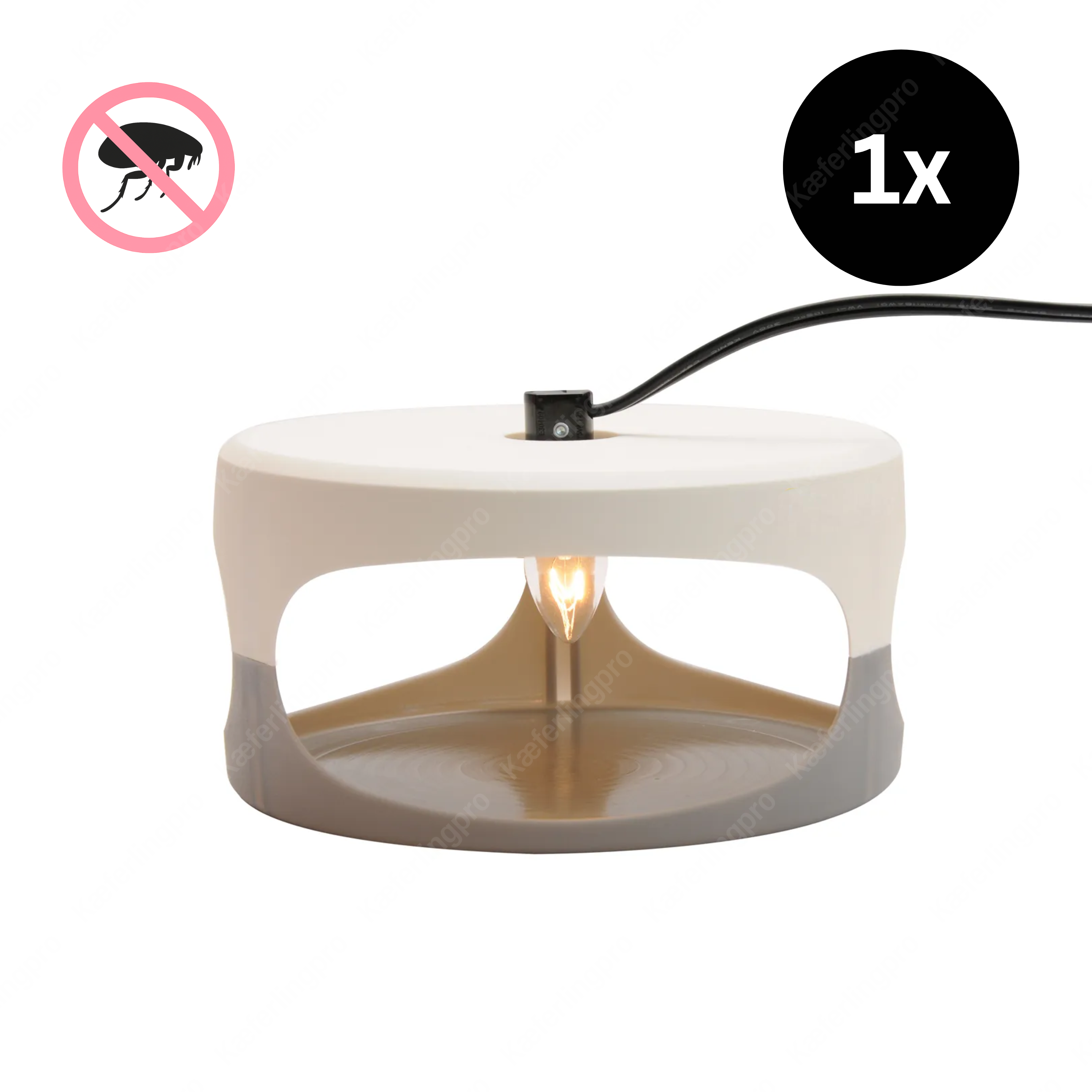 Trampa antipulgas con 1 superficie adhesiva - 1 pieza