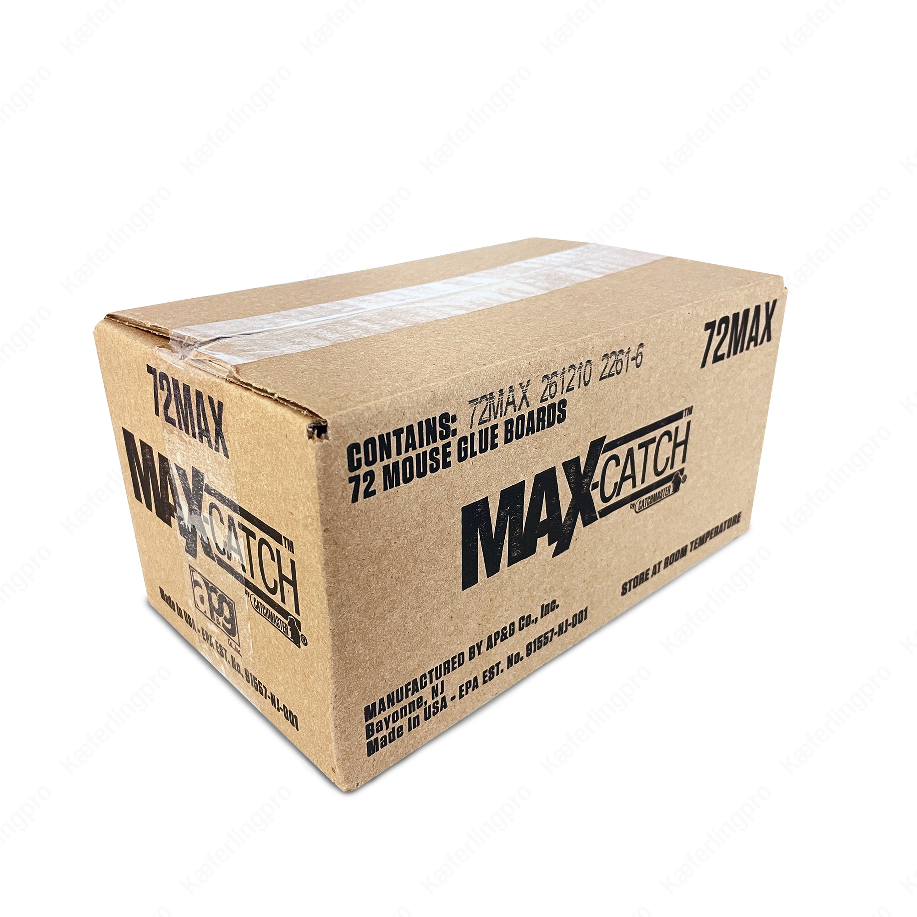Die Max-Catch 72MAX Mouse Glue Boards bieten zuverlässigen Schutz gegen Mäuse. Mit 72 extra starken Klebefallen im Karton sind sie ideal für den professionellen Einsatz in Gastronomie, Lager oder Haushalt. Die Fallen sind giftfrei, sofort einsatzbereit und hygienisch in der Anwendung. Einfach platzieren und Schädlinge effektiv kontrollieren. Perfekt für HACCP-konforme Schädlingsbekämpfung ohne den Einsatz von Chemikalien.