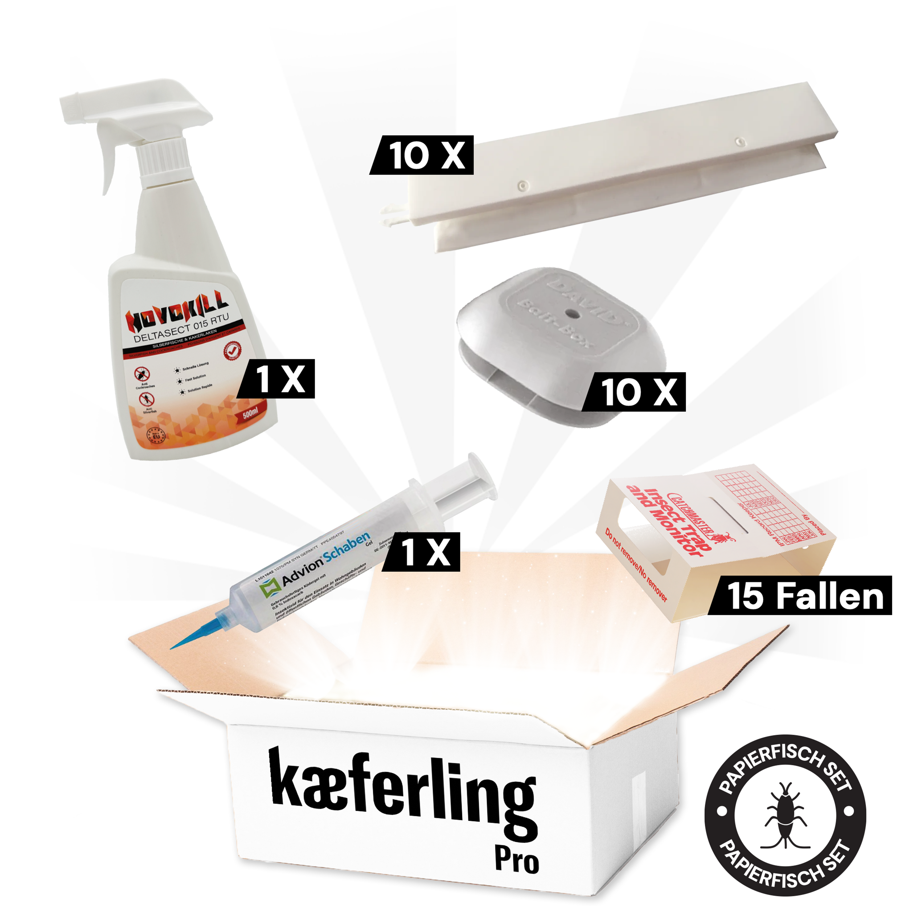 Kaeferling Pro Set para pececillos de plata