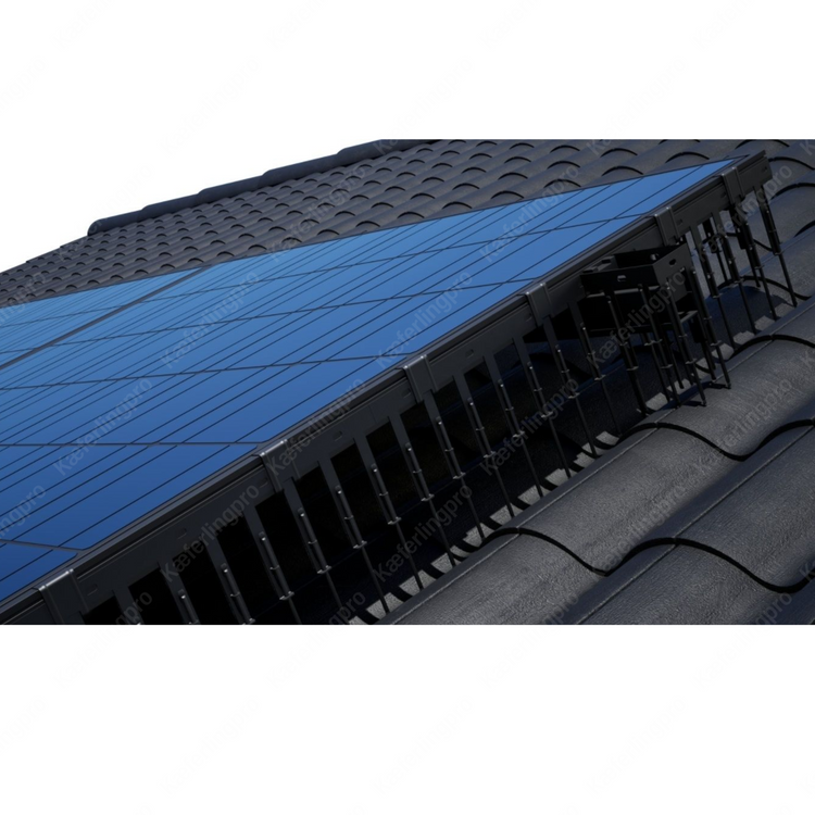 Schwarze Clips für SolarSpine PV-Spikes aus Edelstahl in 30–35 mm, Set mit 100 Stück. Stabile Befestigungsclips zur sicheren Montage von Vogelabwehr-Spikes an Solarmodulen. Rostfrei, wetterfest und langlebig – ideal für Photovoltaikanlagen im privaten und gewerblichen Bereich.
