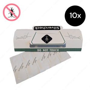 Die Silvercheck Klebefalle wurde speziell entwickelt, um Silberfische sicher zu erfassen. Durch den beigefügten Lockstoff werden die Insekten effektiv angelockt und auf der Klebefläche fixiert. Das 10er Set eignet sich sowohl für den professionellen Einsatz als auch für private Haushalte und ist besonders praktisch in Küche, Bad oder Vorratsräumen.