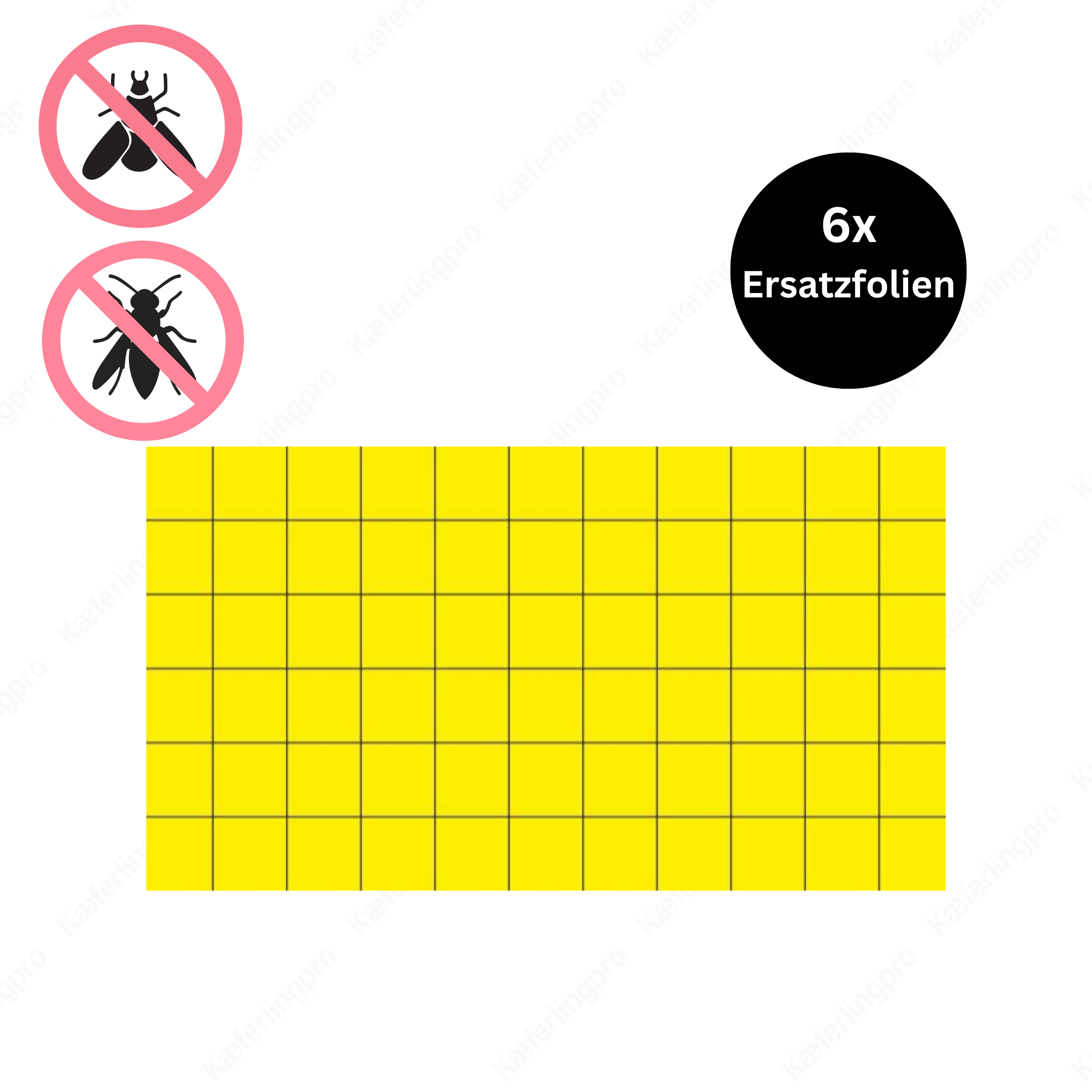 Die UV Light Ersatz Klebefläche sorgt für eine zuverlässige und hygienische Fanglösung bei UV-Insektenfallen. Dank ihrer starken Klebekraft fängt sie zuverlässig Fluginsekten wie Mücken und Fliegen und ermöglicht eine einfache und saubere Entsorgung. Perfekt für Gastronomie, Lebensmittelbetriebe und den privaten Einsatz.