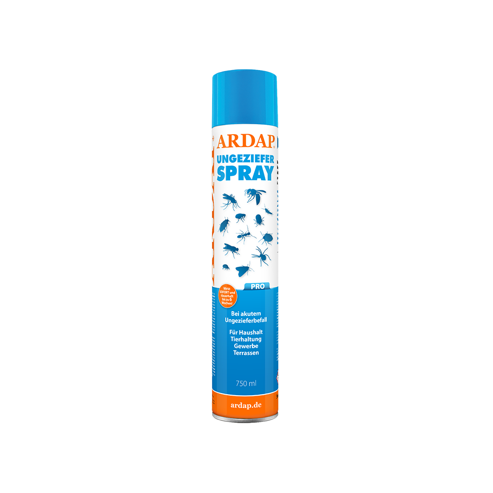 Ardap PRO® Spray antiparásitos - Bote aerosol de 750 ml