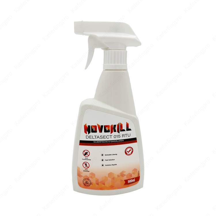 nk Deltasect 015 RTU Silberfischchenspray gegen Silberfischchen, 500 ml Sprühflasche, 6er-Pack